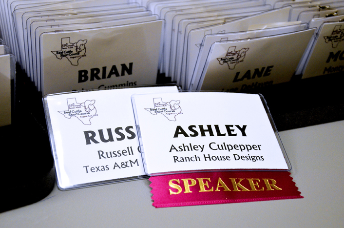 cool conference name tags